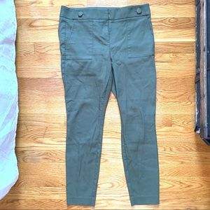 Forest green work pants